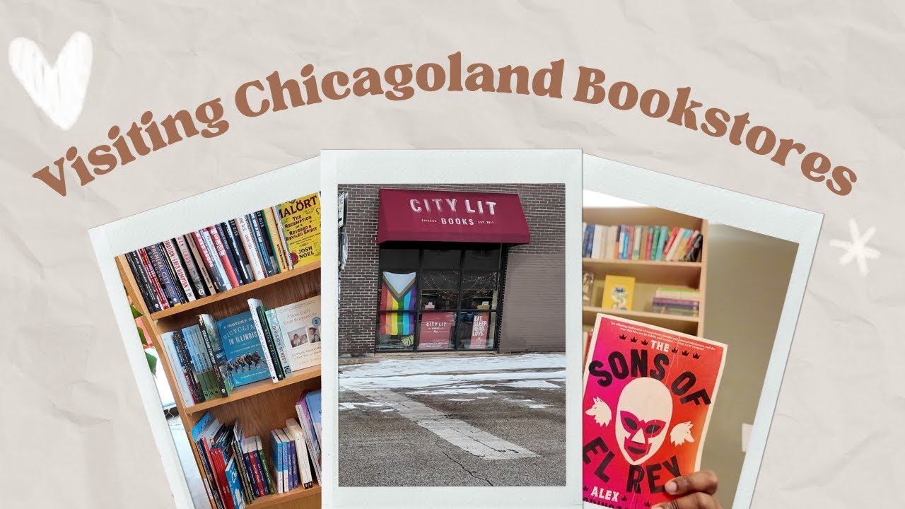 A Yearlong Chicagoland Bookstore Crawl Project | Reading Vlog