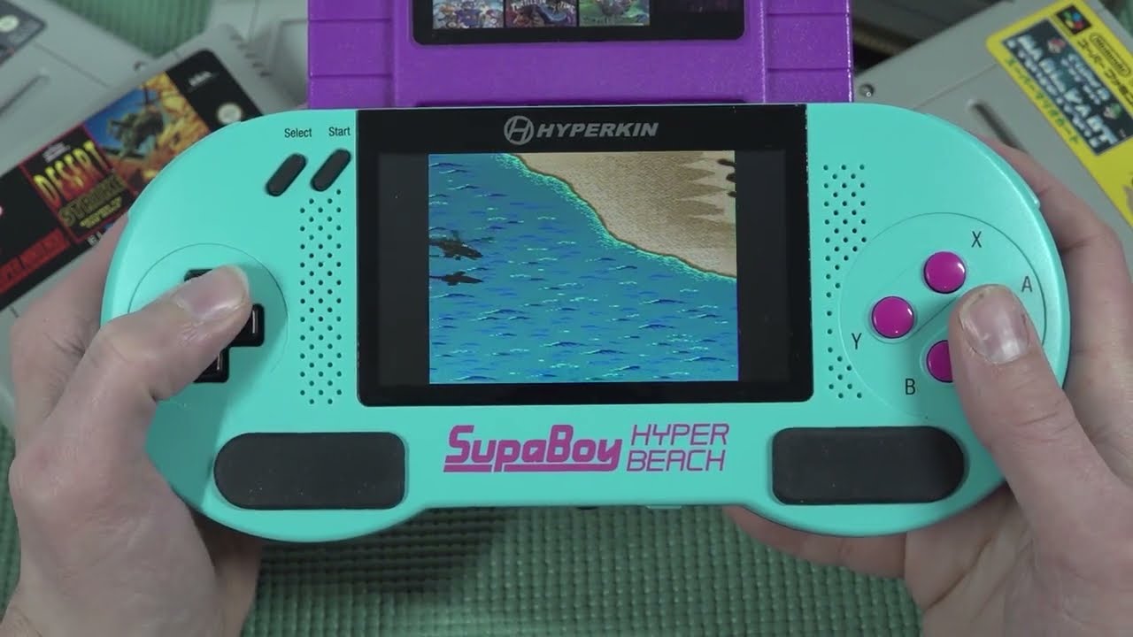 Hyperkin Hyper Beach Limited Edition SNES Portable With New Features 🙌