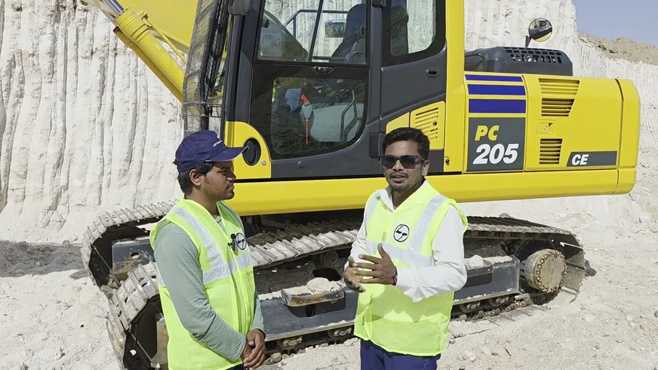 KOMATSU PC205 | HITACHI | REVIEW | TECHNICAL | NO.1 | Excavator | L&T#excavator #car #construction