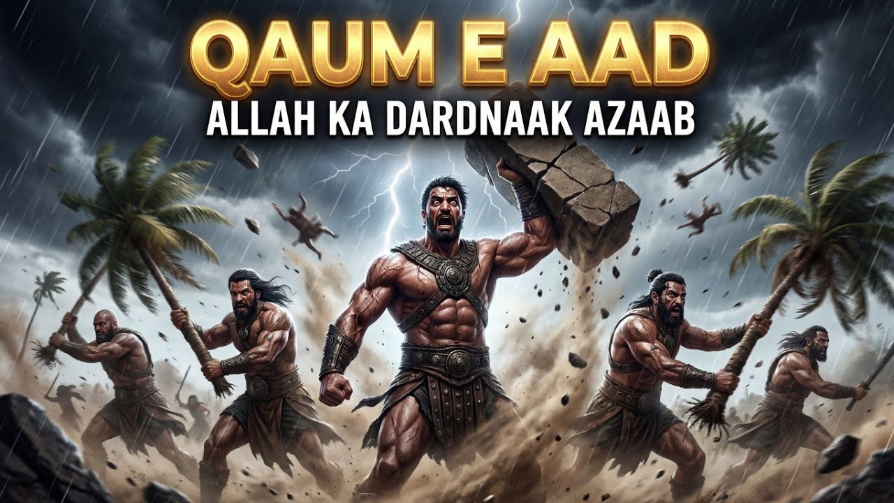 QAUM-E-AAD KA DARDNAAK ANJAAM | ALLAH KA SAKHT AZAAB | ISLAMIC HISTORY STORY OF PROPHET HUD