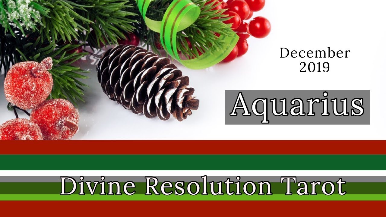 Aquarius December Love Reading- The Past Is Still Holding On.. Will You?