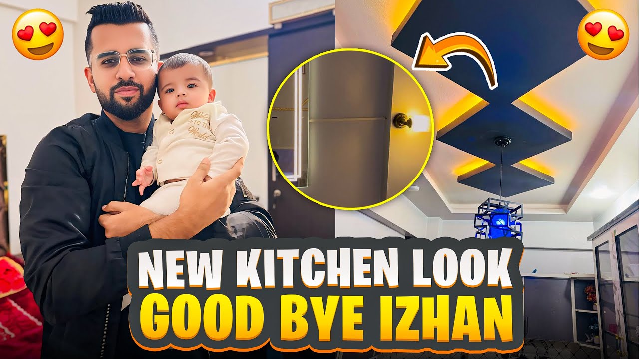 Emotional Goodbye 🥲 | Modern Kitchen Celing Light | Malik Waqar Vlogs