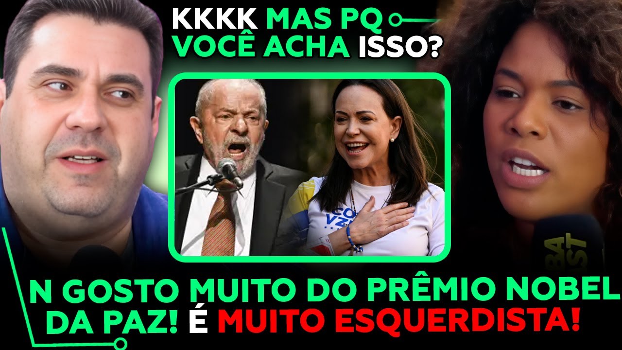 PR&Ecirc;MIO NOBEL DA PAZ &eacute; de ESQUERDISTA? Com Engenheiro Leo e Barbara Kogos