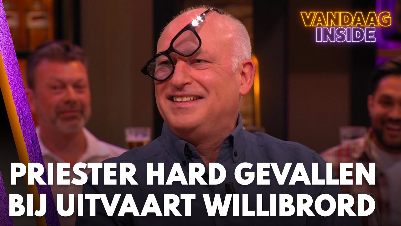 René zag priester keihard vallen tijdens uitvaart Willibrord Frequin | VANDAAG INSIDE