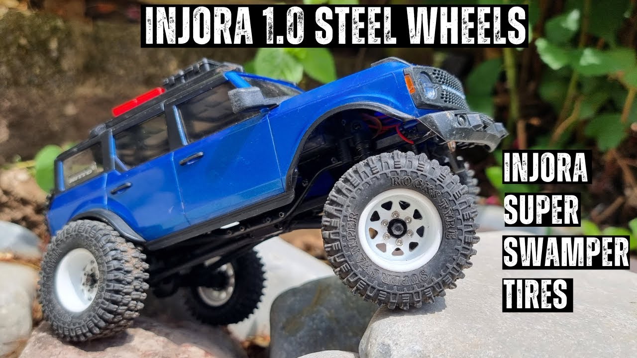 SCX24 Bronco Build - Injora Upgrades - Wheels & Tires