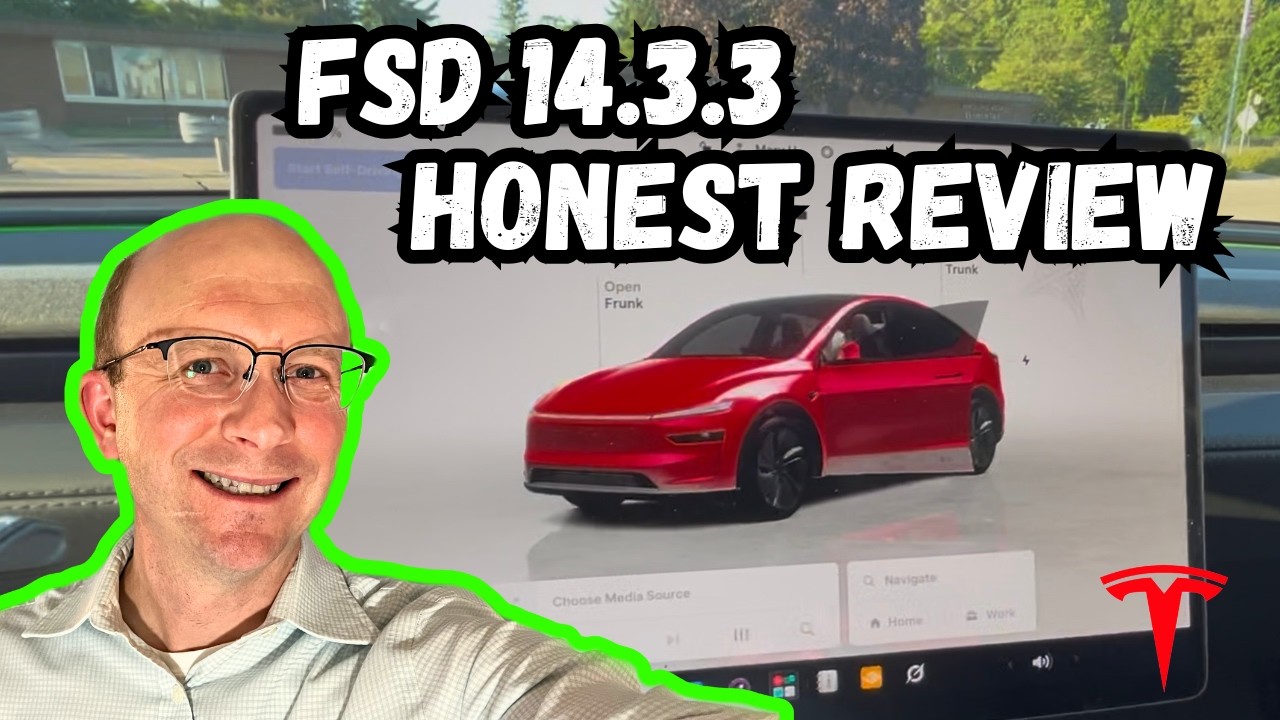 Честный обзор FSD v14 от владельца HW3
