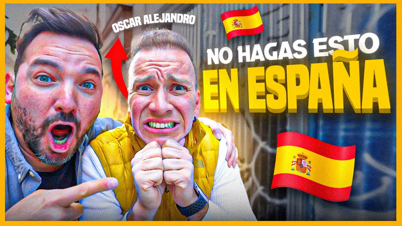 NUNCA HAGAS ESTO EN ESPAÑA ❌ 🇪🇸 - 10 MULTAS INSOLITAS FT. @Oscar Alejandro