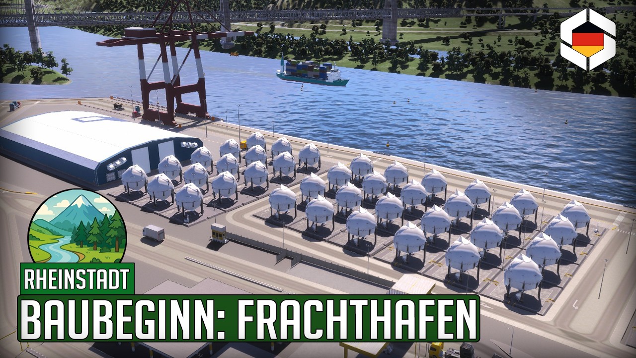 Wir bauen einen Frachthafen in Cities Skylines 2 | Rheinstadt 30