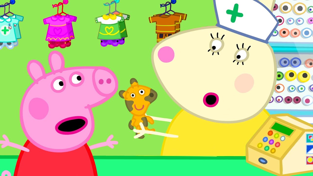Teddy Goes to the Doll Hospital 🏥 | Peppa Pig Official Full Episodes