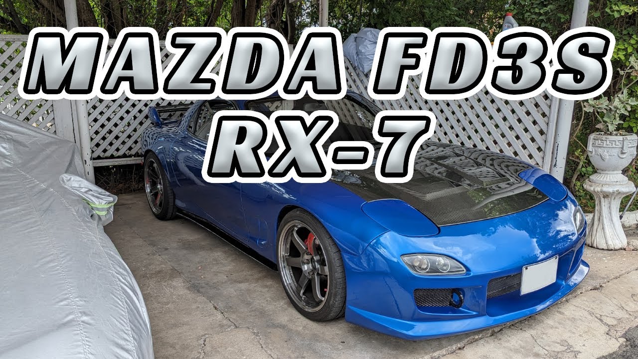 Mazda RX-7 FD3S - Visuals and Rotary Engine Sounds! VLOG