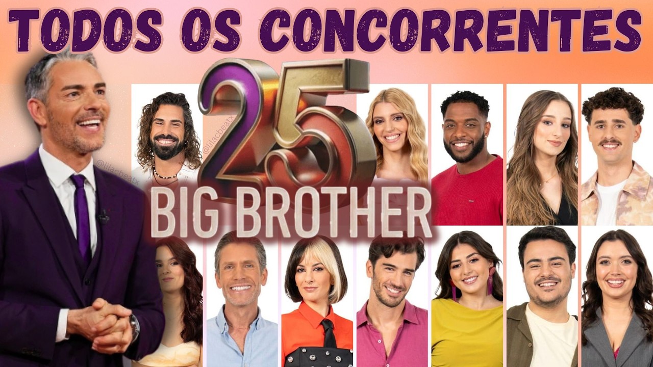 TODOS OS CONCORRENTES DO BIG BROTHER 2025 | TVI
