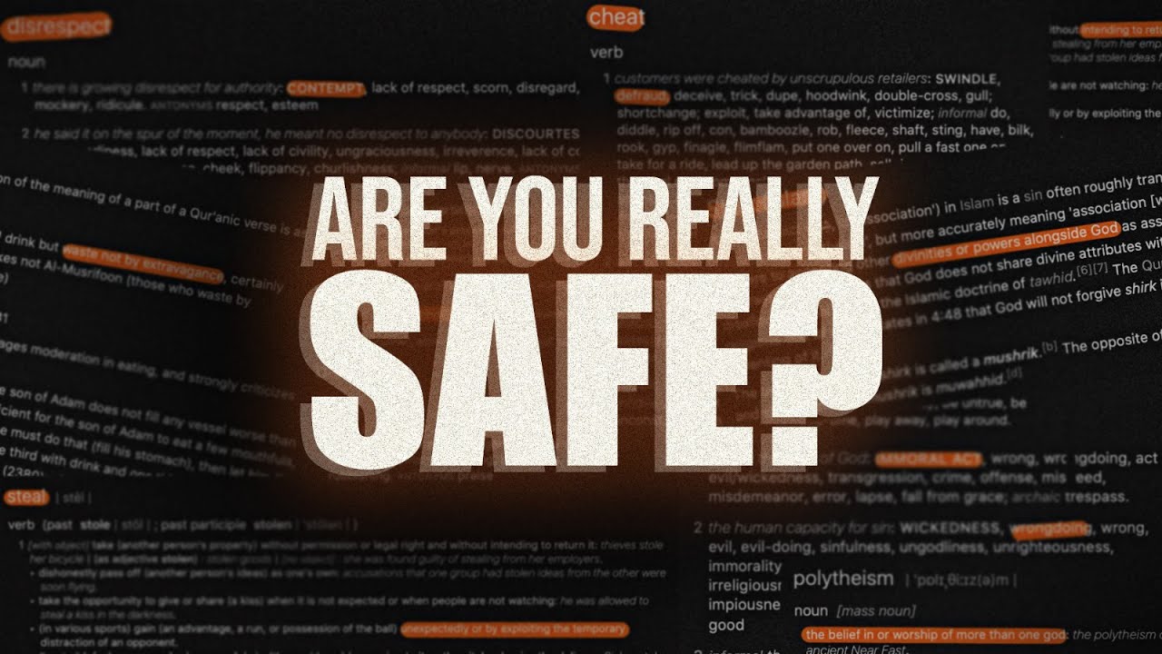 Feeling ‘Safe’ From Allah is a Dangerous Sin? | Ustadh Abdulrahman Hassan #AMAU