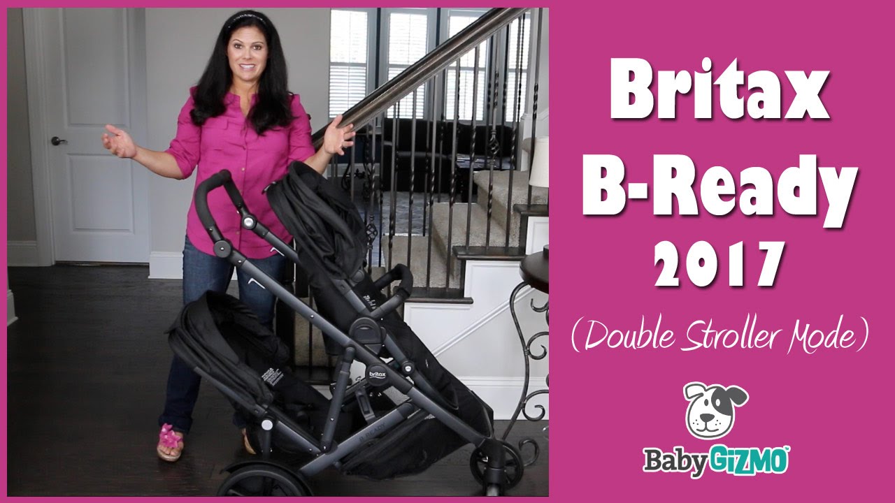 BRITAX B-READY 2017 Double Stroller Mode Review