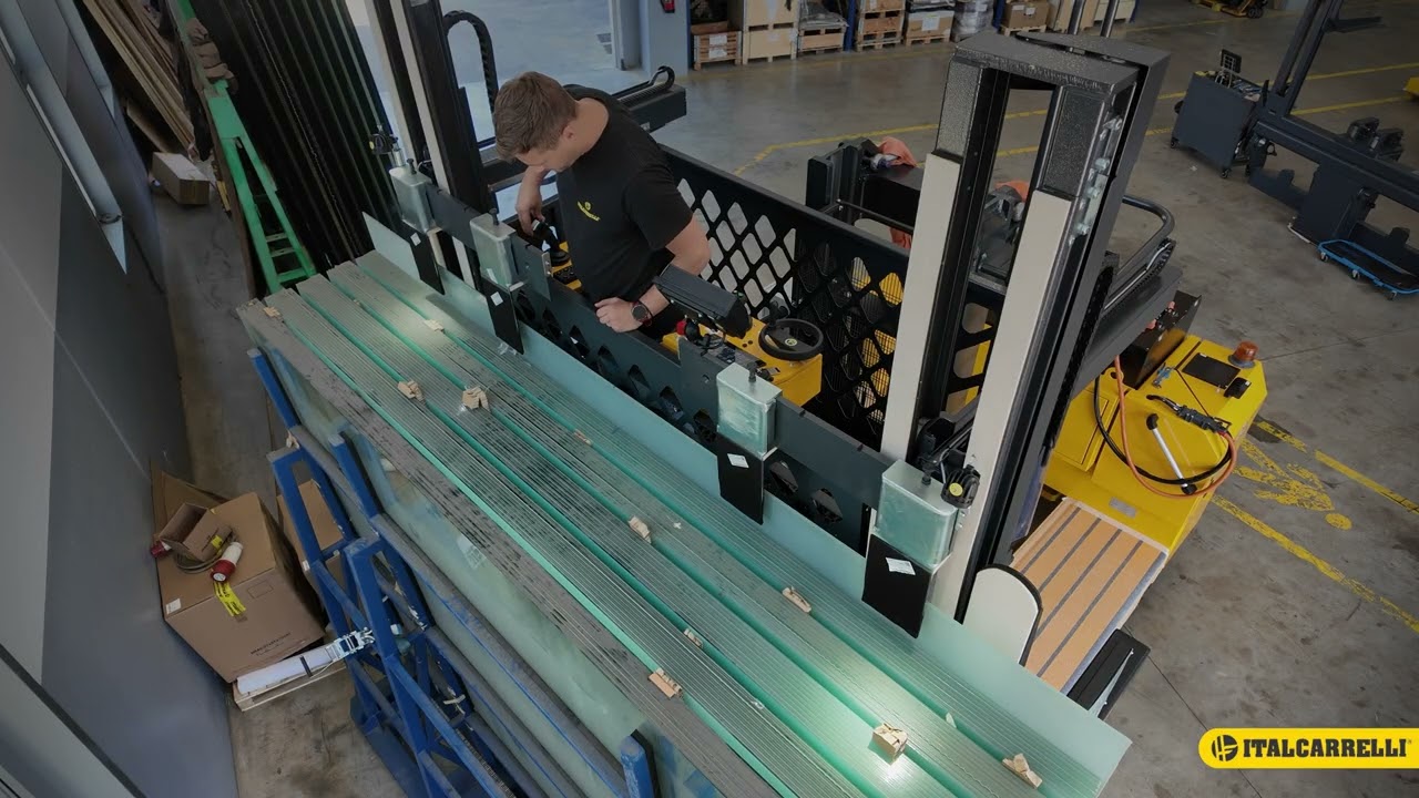 Flat Glass Splitting: Safe Glass Sheet Extraction from a Pack #1