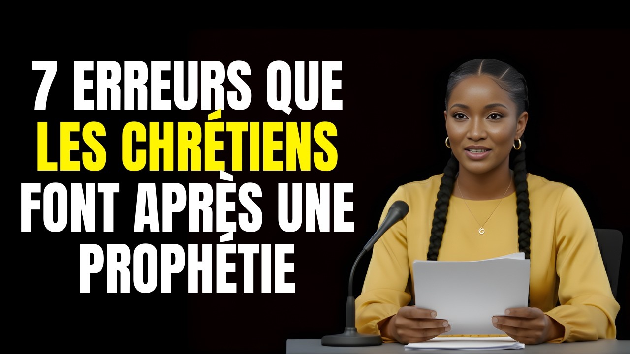 Ex-Sorcière Révèle Les 7 Erreurs Que Font Les Chrétiens Après Avoir Reçu Une Prophétie