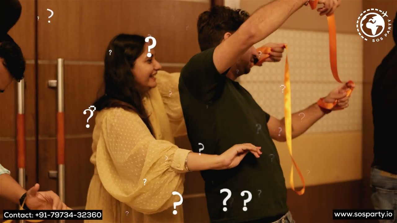 The Infinite Loop Team Building Activity | Handcuff Challenge | www.sosparty.io | Intellectual Game