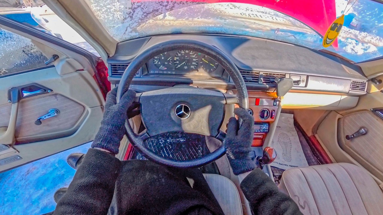 Test-Drive on a Mercedes-Benz E-klasse W124 (1985) 2.0 4MT (109 hp) - POV Drive