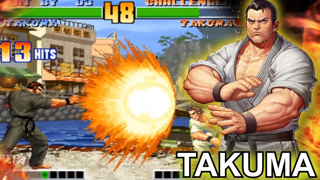 KOF 98 TAKUMA It`s[잇츠] VS Dakou[大口] Different Characters