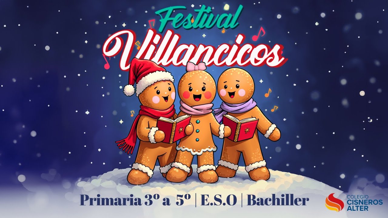 Curso 2024-2025 Festival de Villancicos Primaria - E.S.O. - Bachillerato