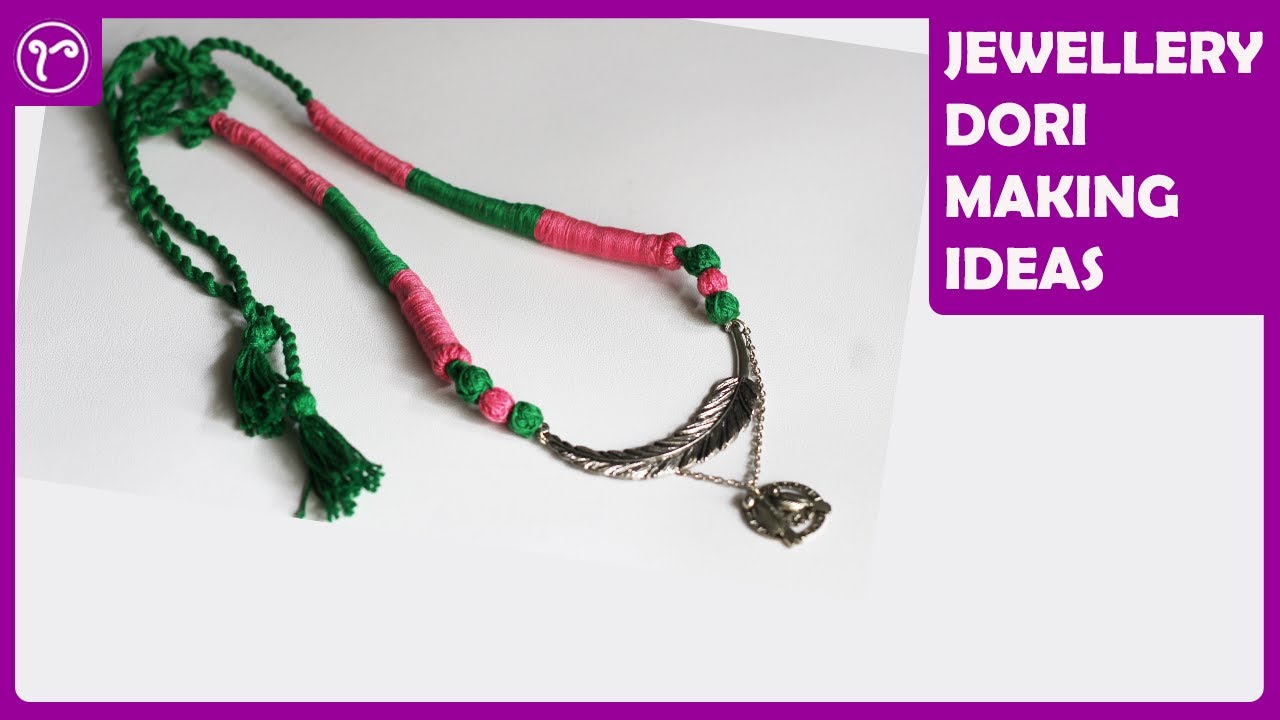 How to Make Thread Dori for Handmade Jewellery | Jewellery Making | Rubeads Jewelry
