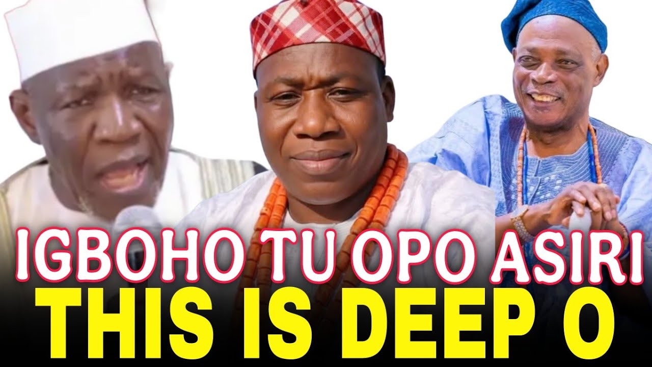 IGBOHO TUN TU PEREPEERE LORI ORO OBA LADOJA, BABA AJANI BELLO ATI AARE BOLA TINUBU.