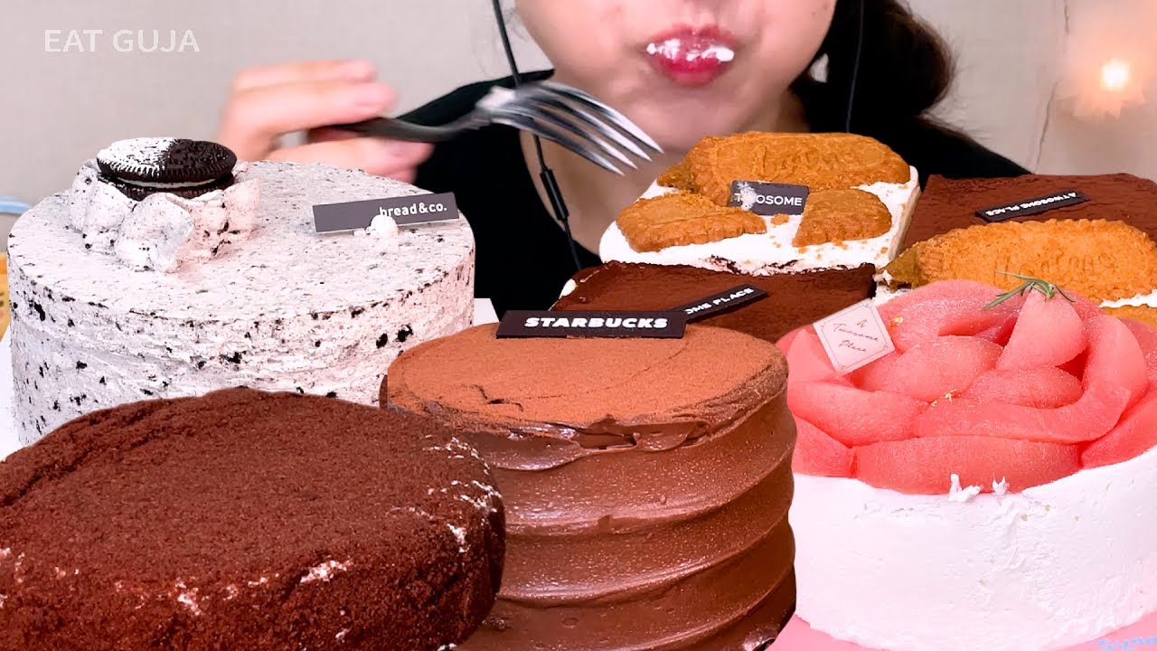 🎂홀케이크 한판 먹방 모음집ㅣ디저트 먹방 CAKE Mukbang Asmr Collection