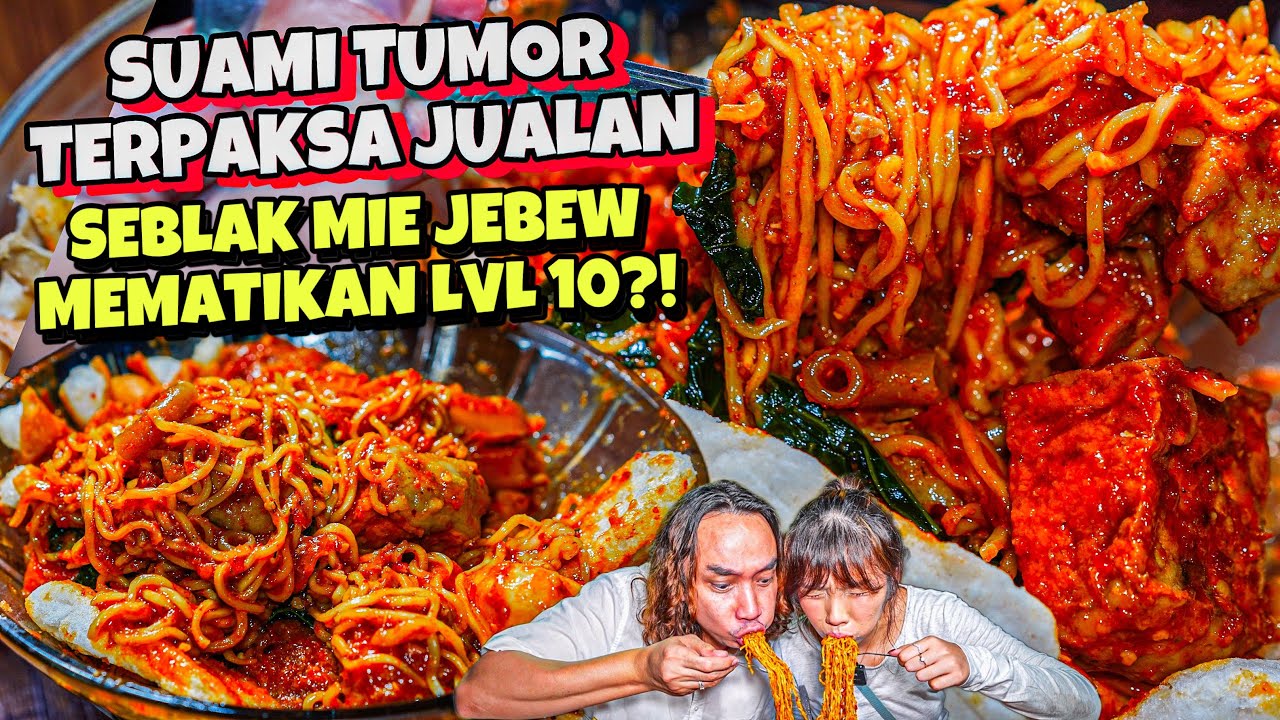 TERPAKSA JUALAN SEBLAK MIE JEBEW LVL SETAN UNTUK SEKOLAH ANAK, SUAMI SAKIT TUMOR USUS?!