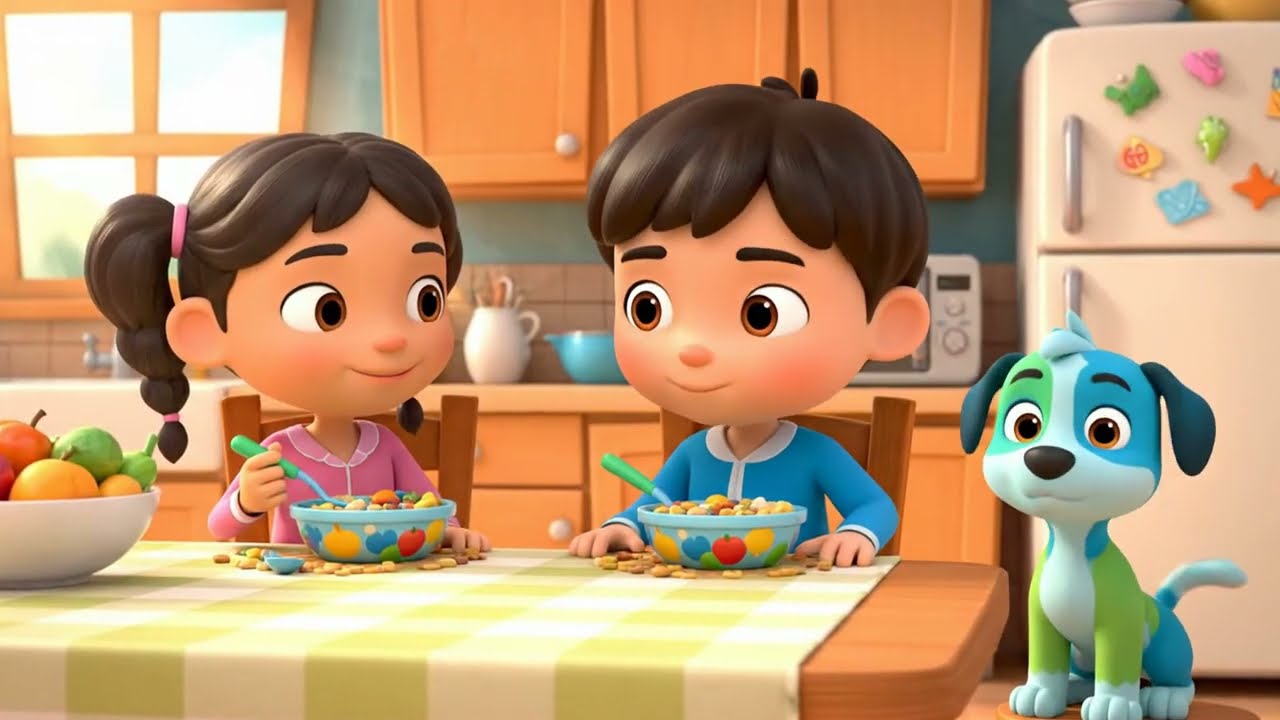 The Daily Routine Clock Song | Learn the Time & Daily Routines with Fun! #learn_pop #kidssongs