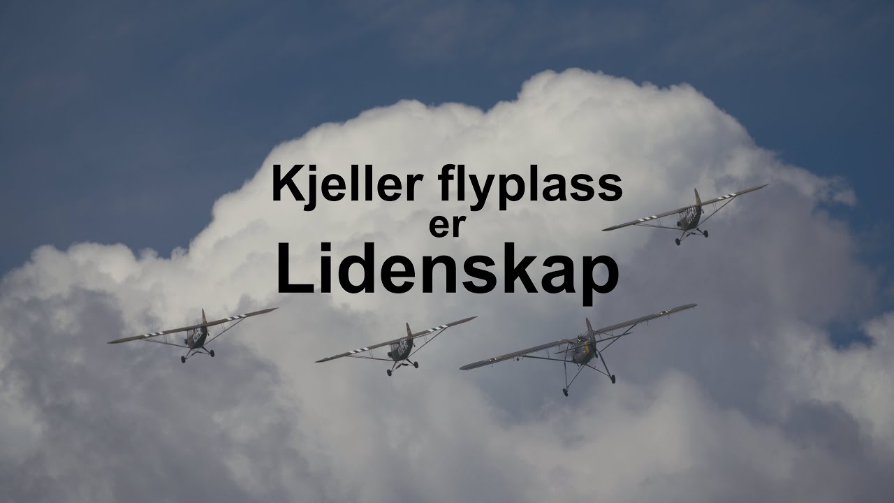 Kjeller flyplass er lidenskap