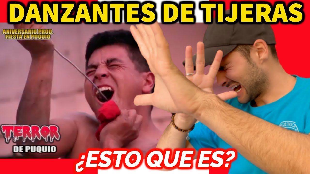 ESPAÑOL REACCIONA A DANZANTES DE TIJERAS POR PRIMERA VEZ😱 ¿Esto qué es?