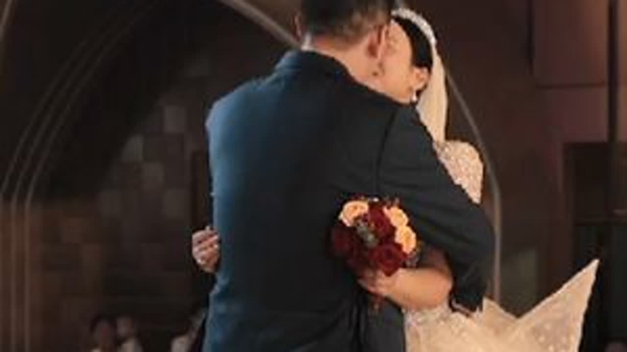 #拍出电影感 婚礼拍摄那么多  爱情从眼神里能看出来