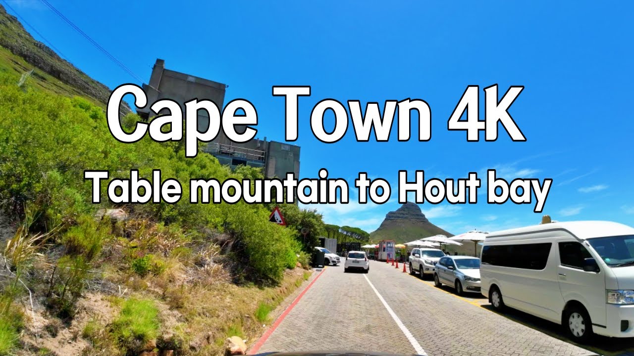 [4K 60fps] Cape Town driving, From Table mountain to Hout Bay / 테이블마운에서 훗베이까지 드라이빙
