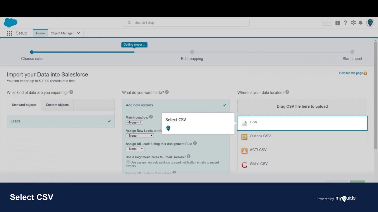 How to Import Data in Salesforce Lightning