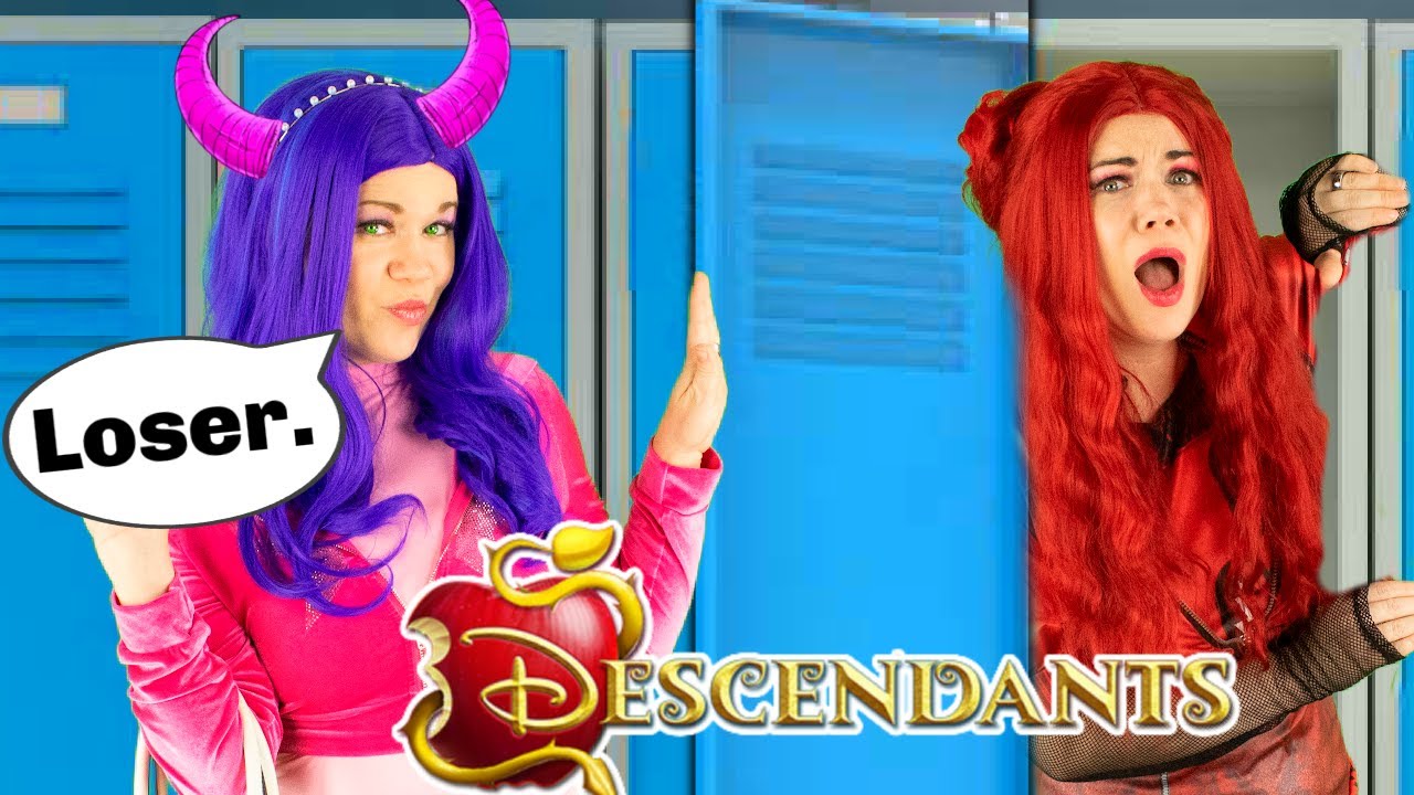 DESCENDANTS RED and MAL become EVIL MEAN GIRLS