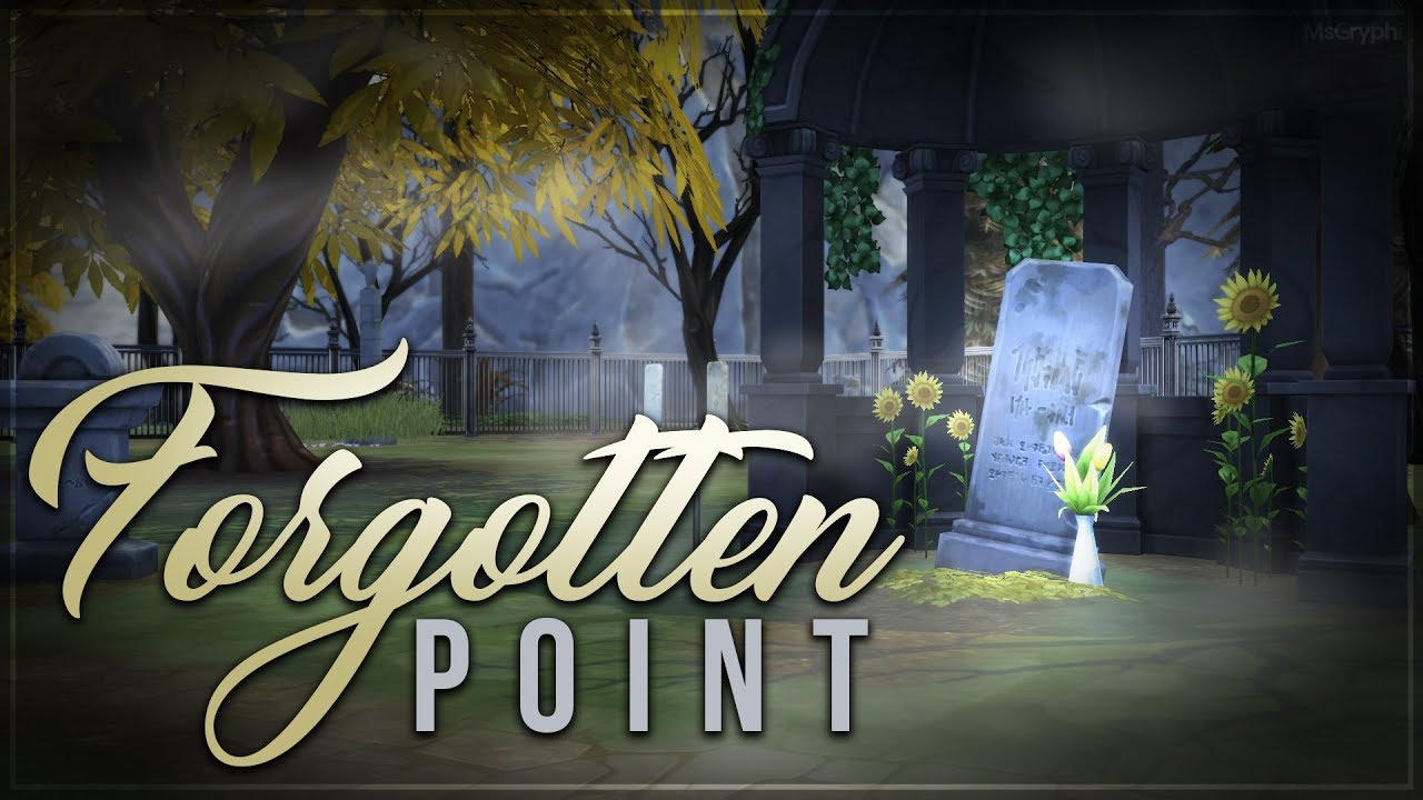 Forgotten Point Cemetery | Sims 4 Speedbuild