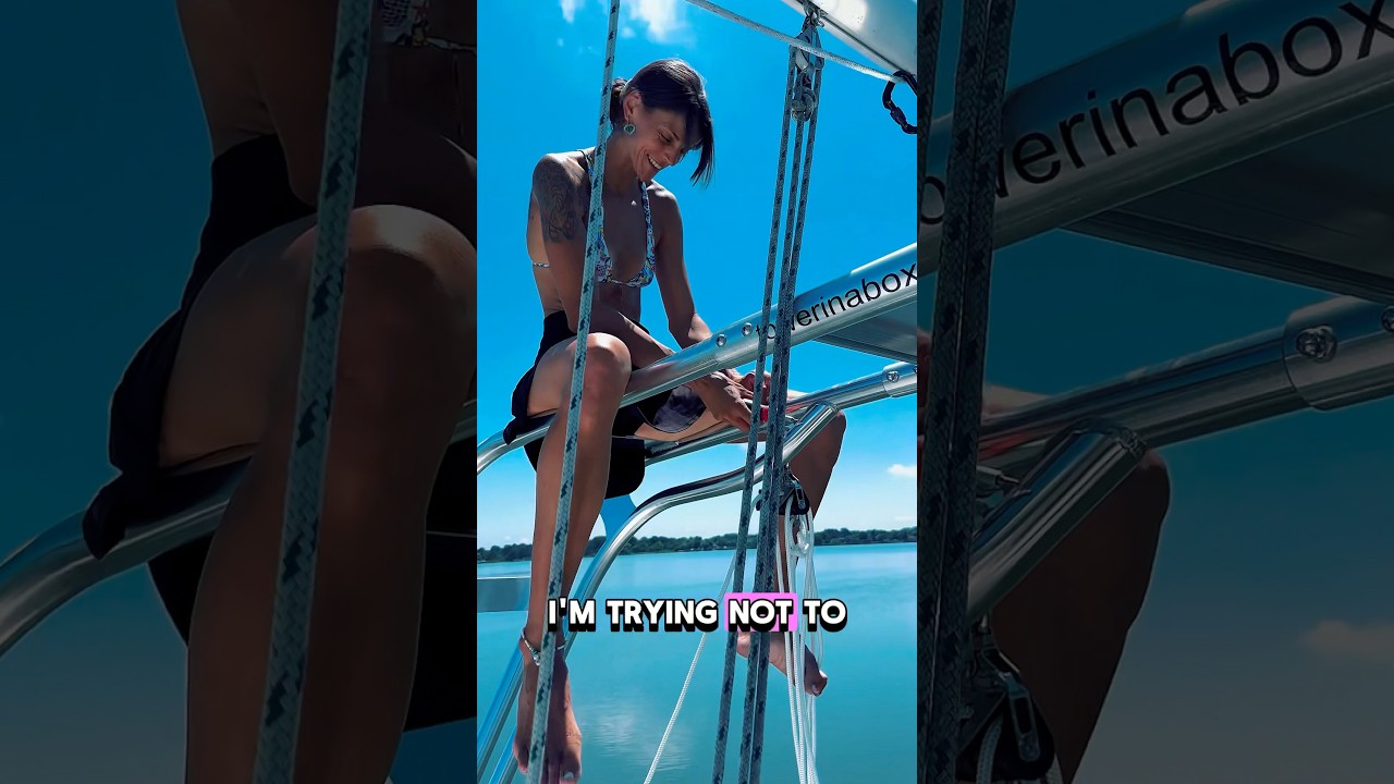 Zero screws went into the water 😆😅 #shorts #fyp #foryou #sailing #boatlife #diy