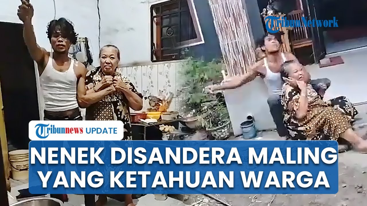 Detik-detik Penyanderaan Nenek di Labusel Sumsel oleh Pencuri, Pelaku Panik Ketahuan Mencuri