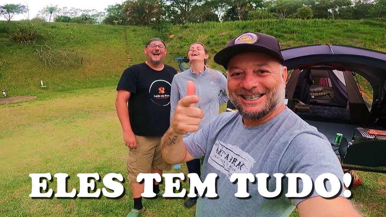 OLHA A ESTRUTURA DELES !!! Canal Lado de fora