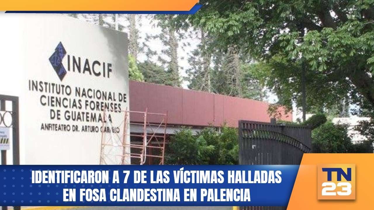 Identificaron a 7 de las v&iacute;ctimas halladas en fosa clandestina en Palencia