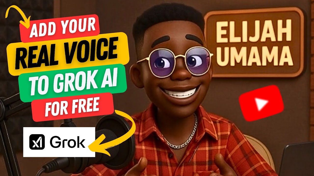 How to Add Your REAL Voice to Grok AI Videos (Easy Step-by-Step Tutorial)