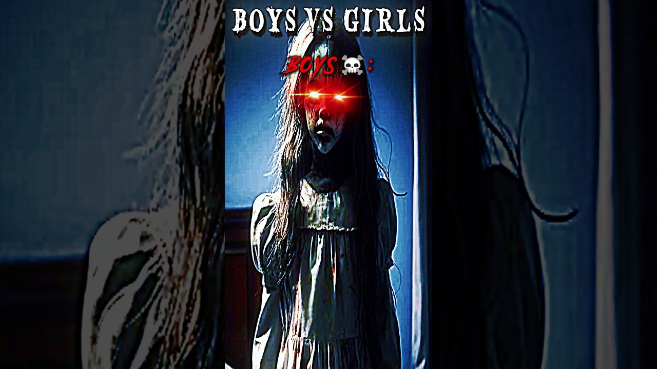 Facing ghost Boys vs Girls #trollface #edit #troll