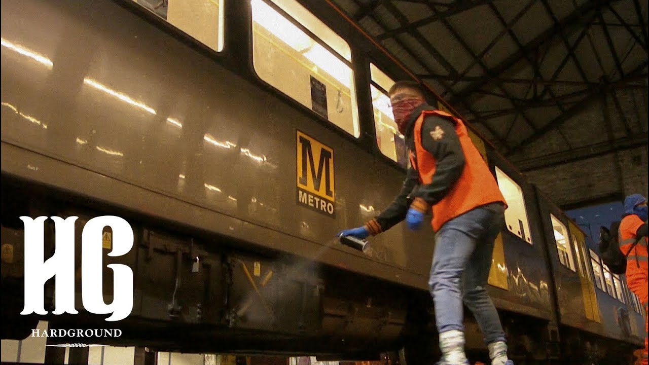 GRAFFITI SUBWAY MADRID EUROPE & NEW YORK  | Hardground