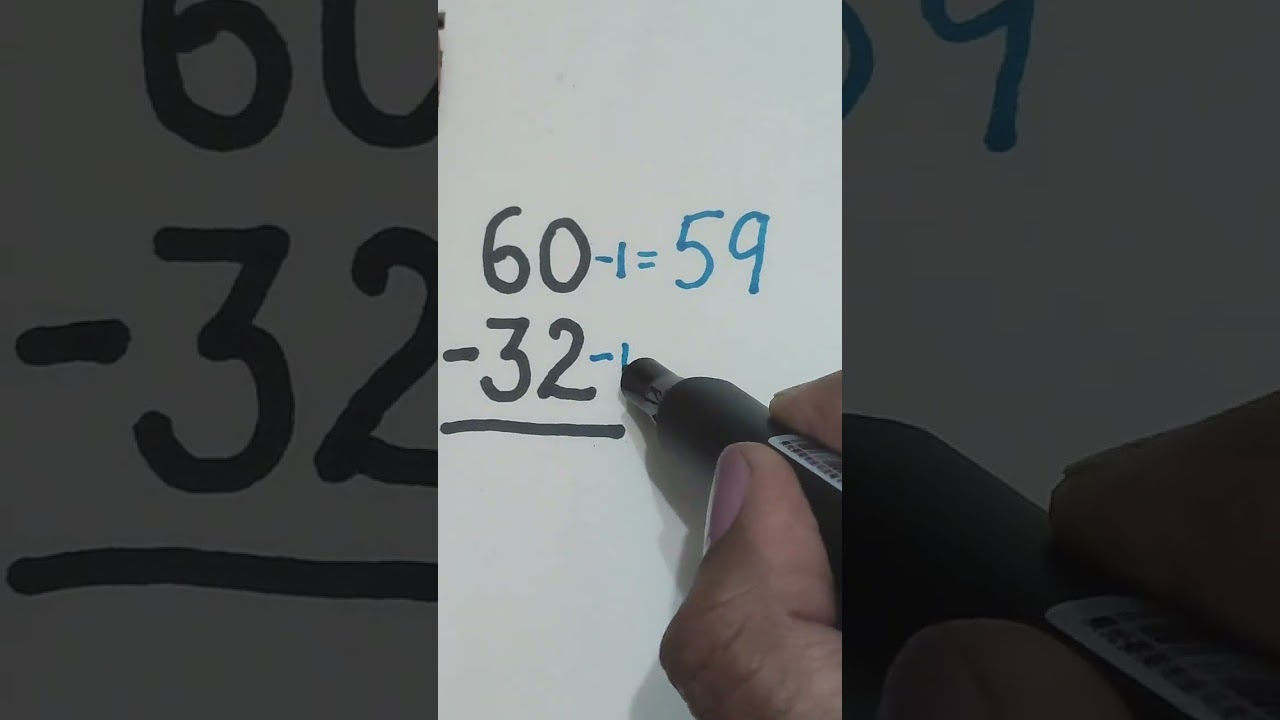 Subtraction without borrowing 😍👍#maths #daily #mathematics #trending
