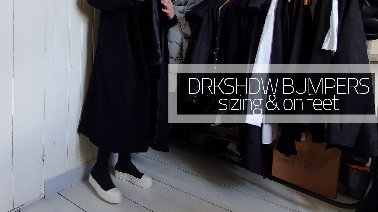 Rick Owens DRKSHDW: Double Bumpers (Cotton version)