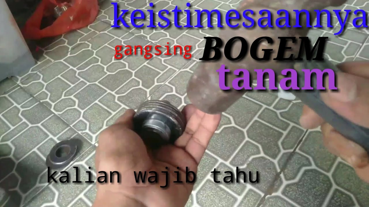 cara membuat gangsing ring anti pecah
