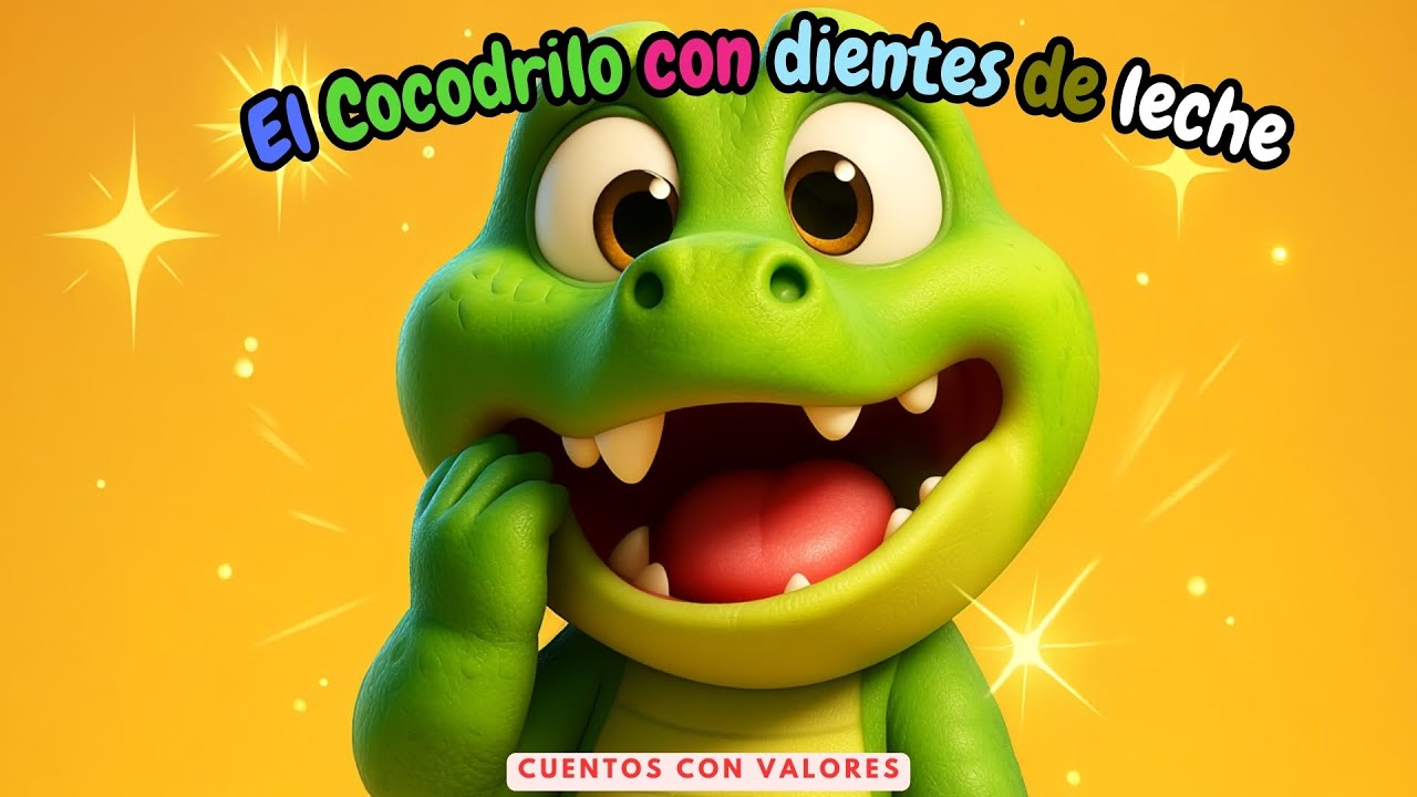 🐊 El Cocodrilo con Dientes de Leche 🌟 | Cuentos infantiles | Cuentos para dormir