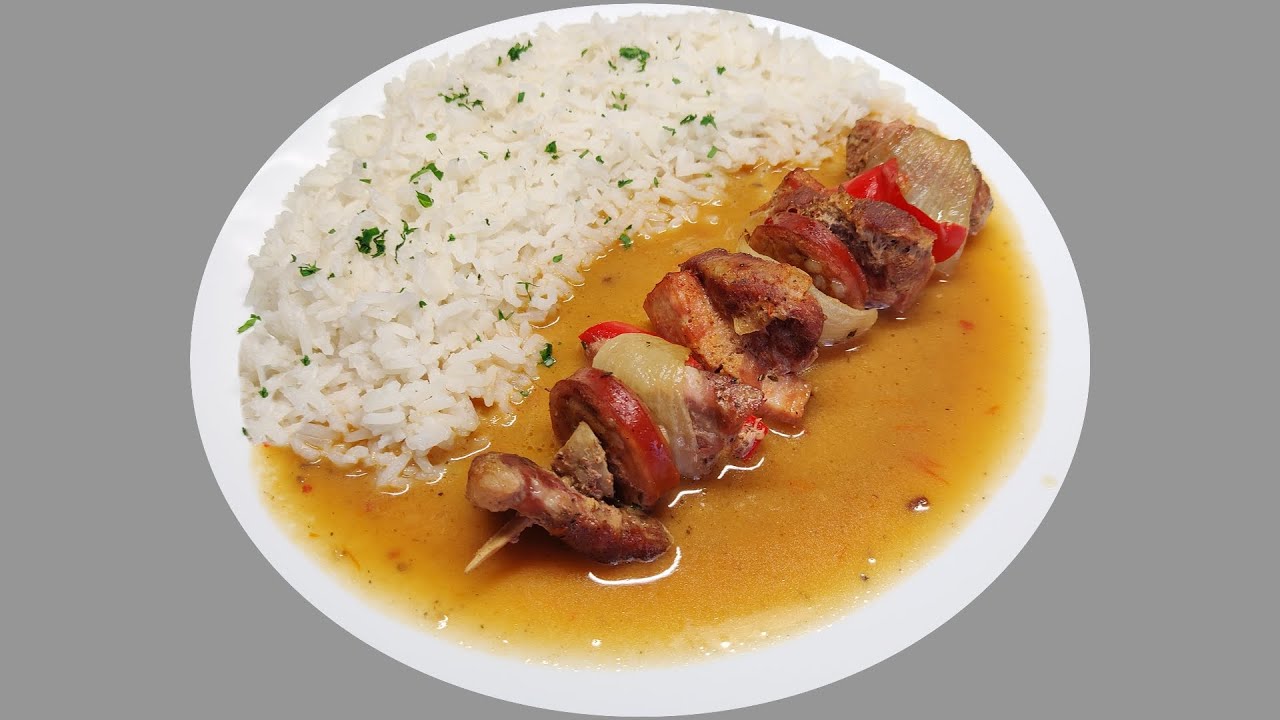 Vepřové špízy recept