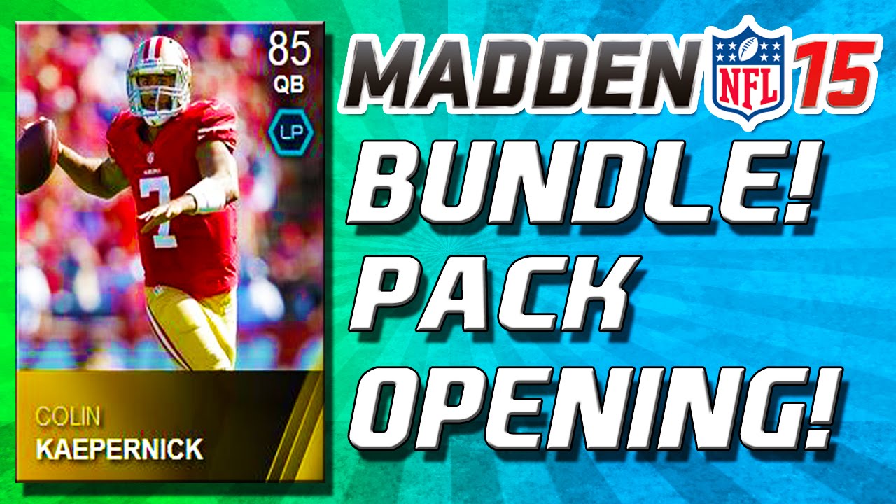Madden 15 Ultimate Team - FIRST BUNDLE PACK OPENING! - MUT 15