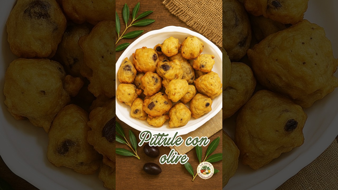 Pittule con olive