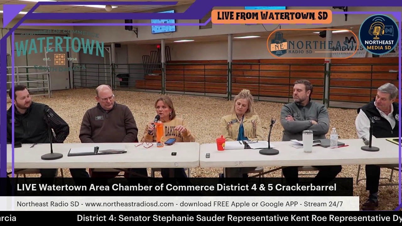 Legislators Debate Education Funding and Local Control at Watertown Cracker barrel